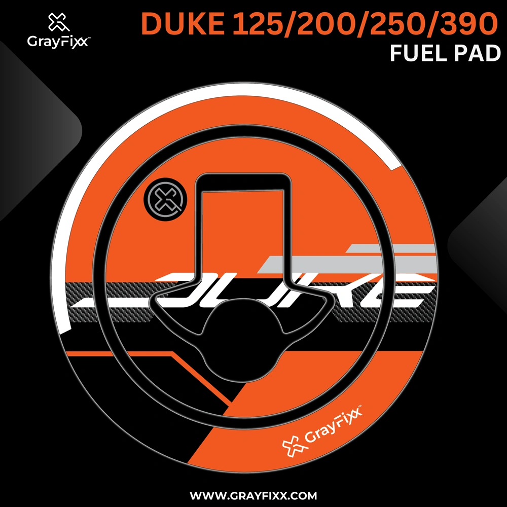 Duke 125/200/250/390 Fuel Pad | Premium 3D Gel Fuel Pad, Pack of 1